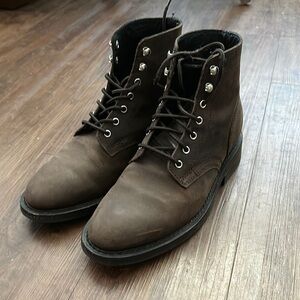 Men's Brown Leather Boots